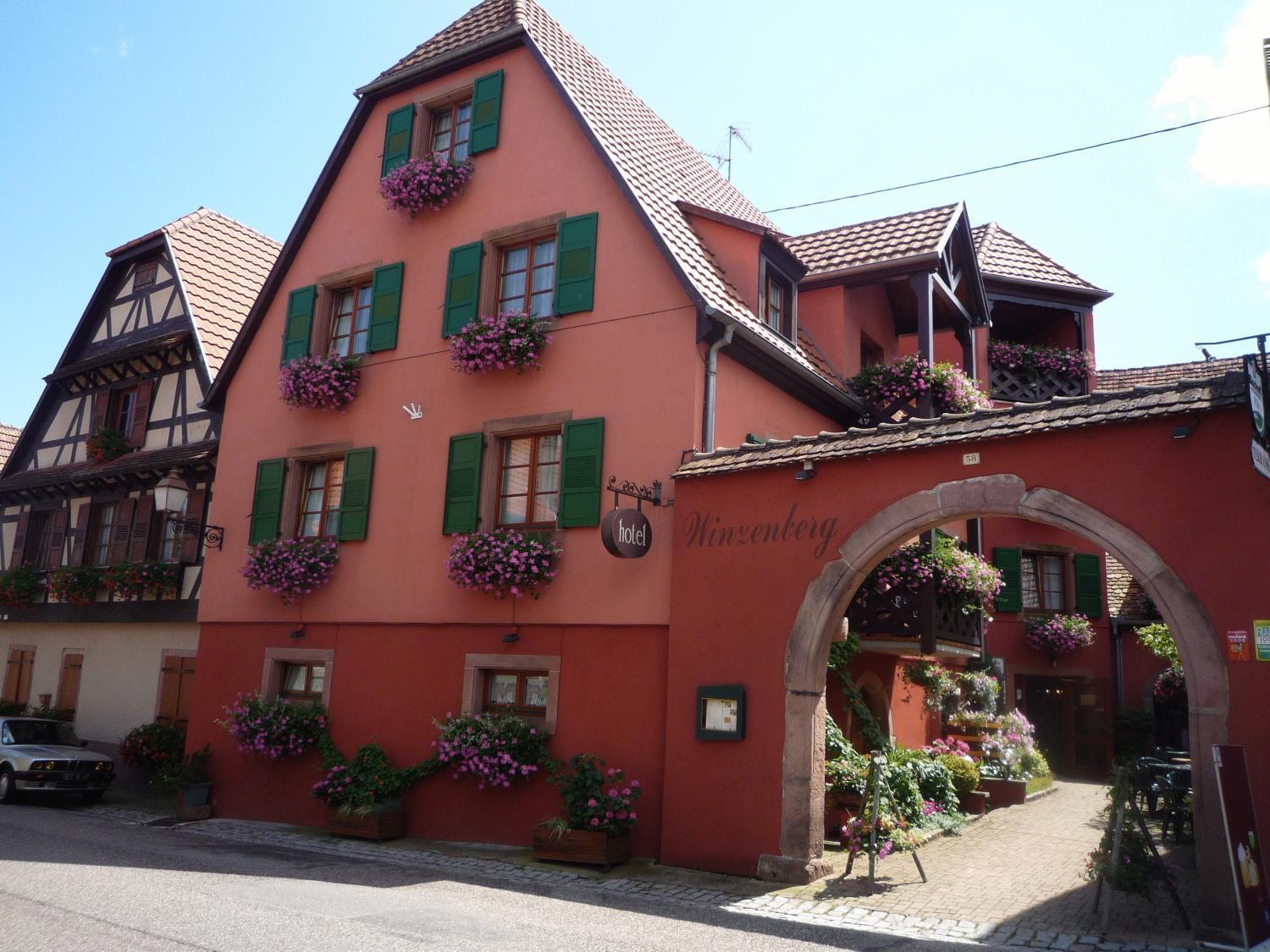 Hotel Winzenberg Blienschwiller Esterno foto